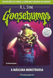 Capa de A máscara monstruosa - R. L. Stine