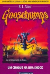 Capa de Um choque na rua Shock - R. L. Stine