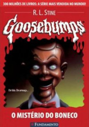 Capa de O mistério do boneco - R. L. Stine