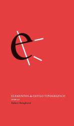 Capa de Elementos do estilo tipográfico - Robert Bringhurst