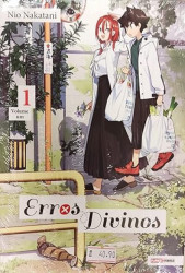 Capa de Erros divinos - Nio Nakatani