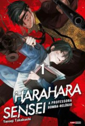 Capa de HaraHara Sensei: a professora bomba-relógio - Yanagi Takakuchi