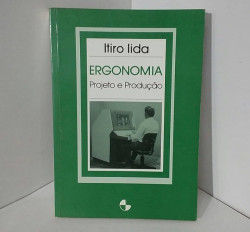 Capa de Ergonomia Projeto e Produção - Itiro Iida