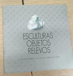 Capa de Esculturas objetos relevos - 