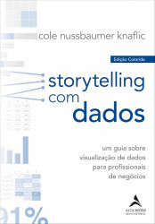 Capa de Storytelling com Dados - Cole Nussbaumer Knaflic