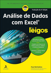 Capa de Análise de Dados com Excel Para Leigos - Paul McFedries
