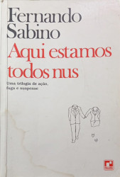 Capa de Aqui estamos todos nus - Fernando Sabino