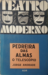 Capa de Pedreira das Almas. O telescópio - Jorge Andrade