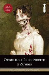 Capa de Orgulho e preconceito e zumbis - Jane Austen; Seth Grahame-Smith