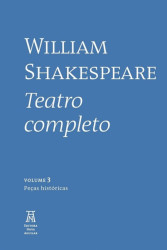 Capa de Obra completa volume III - William Shakespeare