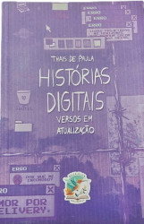 Capa de Histórias Digitais - Versos em Atualização - Thais de Paula