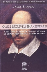 Capa de Quem escreveu Shakespeare? - James Shapiro