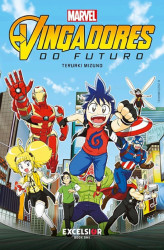 Capa de Vingadores do Futuro - Marvel - Teruaki Mizuno