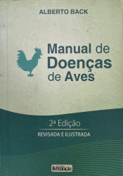 Capa de Manual de Doenças de Aves - Alberto Back