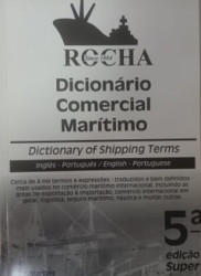 Capa de Dicionário Comercial Marítimo - AC Martins