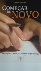Capa de Comecar De Novo - Renato Vargens