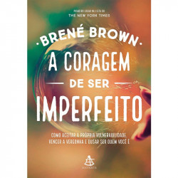 Capa de A CORAGEM DE SER IMPERFEITO - BRENÉ BROWN