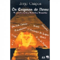 Capa de OS ENIGMAS DO NOME - JORGE CAMPOS