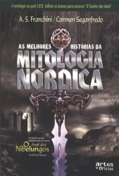 Capa de AS MELHORES HITÓRIAS DA MITOLOGIA NÓRDICA - A.S. FRNCHINI/ CARMEN SEGANFREDO