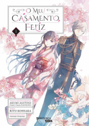 Capa de Meu casamento feliz - Akumi Agitogi; Rito Kohsaka