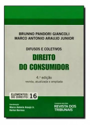 Capa de DIREITO DO CONSUMIDOR - BRUNNO PANDORI GIANCOLI, MARCO ANTONIO ARAUJO JUNIOR