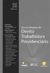 Capa de REVISTA MAGISTER DE DIREITO DO TRABALHO - 