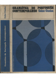 Capa de GRAMÁTICA DO PORTUGUÊS CONTEMPORÂNEO - CELSO CUNHA