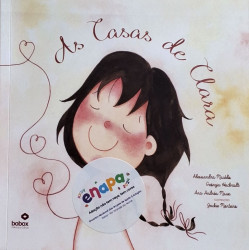 Capa de As casas de Clara - Alessandra Macêdo