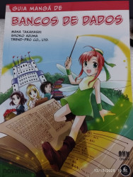 Capa de Guia Mangá de Bancos de Dados - Mana Takahashi