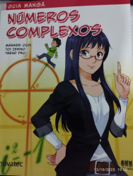 Capa de Guia Mangá de Números Complexos - Masashi Ochi