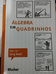 Capa de Álgebra em Quadrinhos - Larry Gonick
