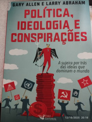 Capa de Política, Ideologia e Conspirações - Gary Allen e Larry Abraham