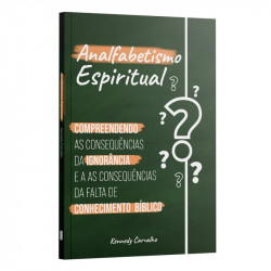 Capa de Analfabetismo Espiritual - Kennedy Carvalho