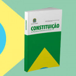 Capa de CONSTITUIÇÃO FEDERAL ATUALIZAÇÃO 2025 - TEXTO CONSTITUCIONAL