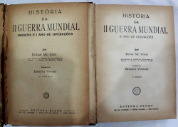 Capa de A História da Segunda Guerra Mundial 1939 - 1945 - Edgar Mc Innis