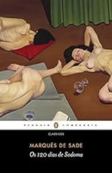 Capa de Os 120 dias de Sodoma - Marquês de Sade