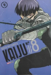 Capa de Kaiju N.° 8 Vol. 4 - Naoya Matsumoto