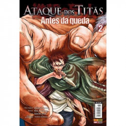 Capa de Ataque dos Titãs: Antes da Queda Vol. 02 - Hajime Isayama; Ryo Suzukaze; Satoshi Shiki