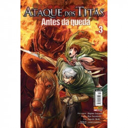 Capa de Ataque dos Titãs: Antes da Queda Vol. 03 - Hajime Isayama; Ryo Suzukaze; Satoshi Shiki