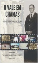 Capa de O VALE EM CHAMAS - RONEY COZZER