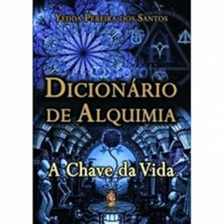 Capa de Dicionário de Alquimia - Yedda Pereira dos Santos