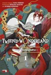 Capa de Twisted Neverland: Livro de Heartslabyul - Yana Toboso; Wakana Hazuki