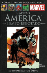 Capa de Coleção Oficial de Graphic Novels Marvel - 44 - Ed Brubaker