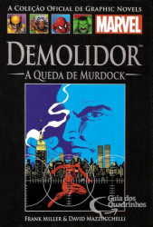 Capa de Coleção Oficial de Graphic Novels Marvel - 08 - Frank Miller