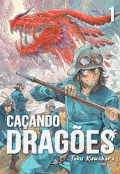 Capa de Caçando dragões - Taku Kuwabara