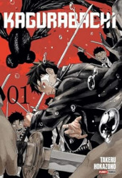 Capa de Kagurabachi - Takeru Hokazono