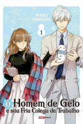 Capa de O homem de gelo e sua fria colega de trabalho - Miyuki Tonogaya