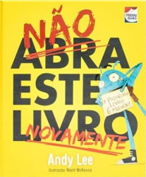Capa de Não abra este livro novamente - Andy Lee