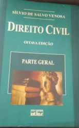 Capa de Direito civil parte geral - Silvio de Salvo Mendonça