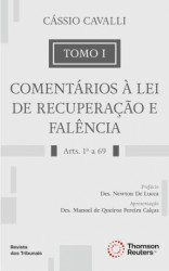Capa de COMENTÁRIOS À LEI DE RECUPERAÇÃO E FALÊNCIA - CASSIO CAVALLI